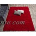 Berrnour Home Berrland Solid Plush Soft Shag Living room & Bedroom Area Rug, 3'3" X 4'7", Turquoise   556605864